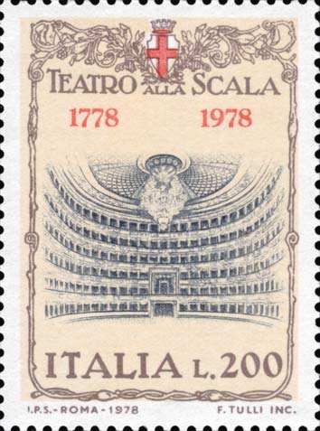 Bicentenario della costruzione del teatro alla Scala