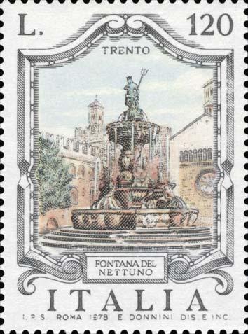 Fontana del Nettuno, a Trento