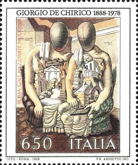 Gli archeologi, dipinto di Giorgio de Chirico