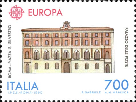 Palazzo delle poste, a Roma