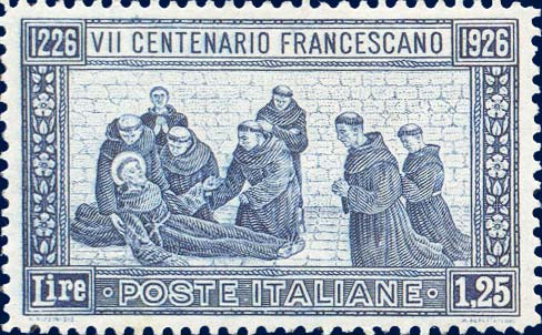 7º centenario della morte di san Francesco - Morte di san Francesco d´Assisi