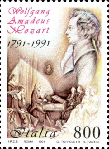 2º centenario della morte di Wolfgang Amadeus Mozart