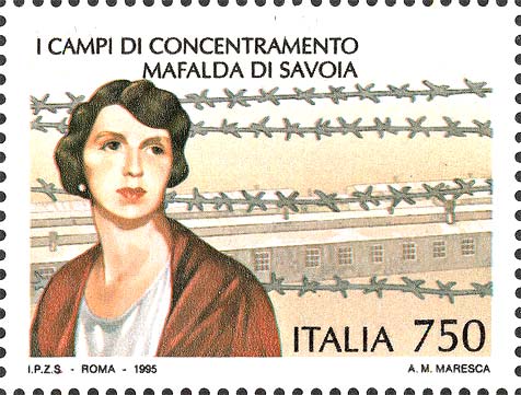 Campi di concentramento, Mafalda di Savoia