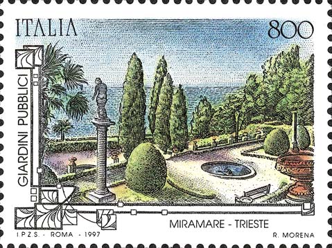 Giardini pubblici di Miramare, a Trieste