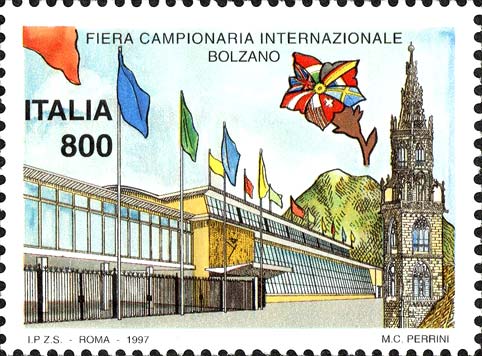 Fiera di Bolzano e campanile