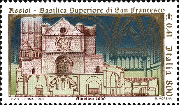 Riapertura della basilica superiore di san Francesco, in Assisi