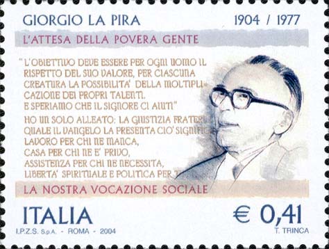 9 gennaio 2004 - Centenario della nascita di Giorgio La Pira