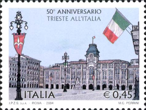26 ottobre 2004 - 50º anniversario della restituzione della città di Trieste all´Italia