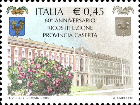 5 dicembre 2005 - 60º anniversario della ricostituzione della provincia di Caserta