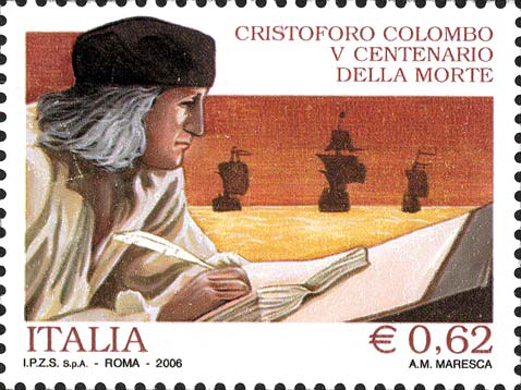 6 maggio 2006 - 500º anniversario della morte di Cristoforo Colombo