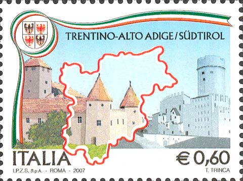 16 marzo 2007 - Regioni d´Italia - Trentino - Alto Adige / Südtirol