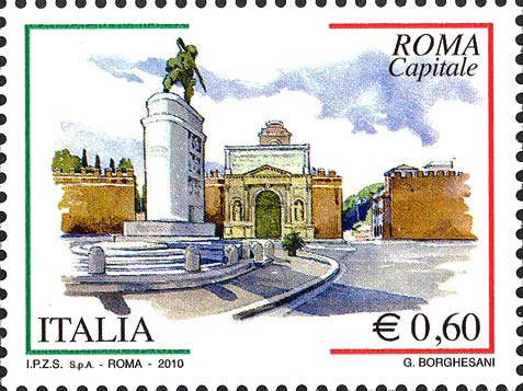 20 settembre 2010 - Roma capitale - Piazzale di porta Pia, a Roma