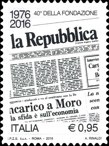 40º anniversario della fondazione del quotidiano la Repubblica