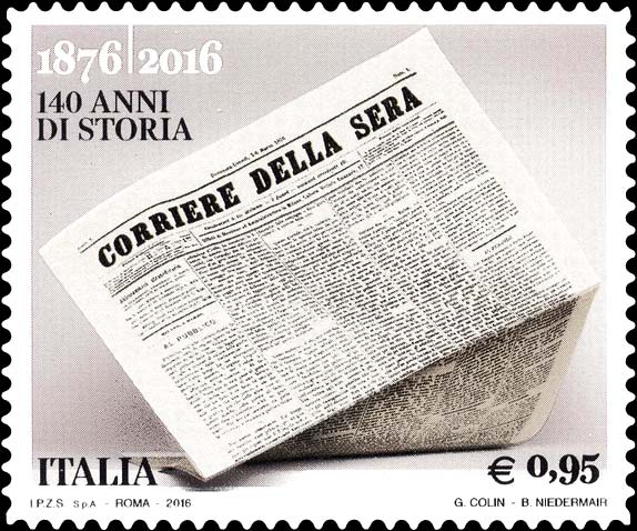 140º anniversario della fondazione del quotidiano Corriere della Sera