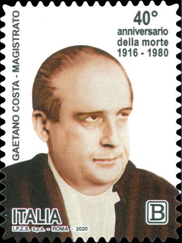 40º anniversario della morte di magistrati italiani - Gaetano Costa