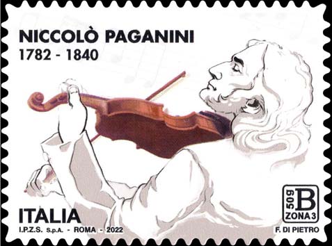 240º anniversario della nascita di Niccolò Paganini