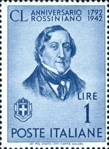150º anniversario della nascita di Gioacchino Rossini