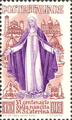 6º centenario della nascita di santa Caterina da Siena