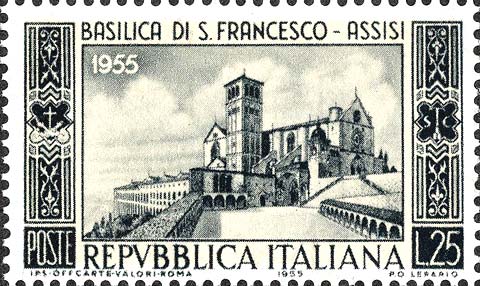 7º centenario della basilica di san Francesco d' Assisi