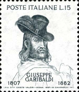 150º anniversario della nascita e 75º anniversario della morte di Giuseppe Garibaldi