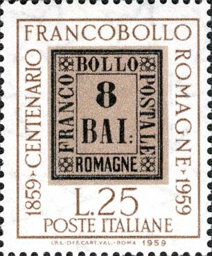 Centenario dei francobolli delle Romagne