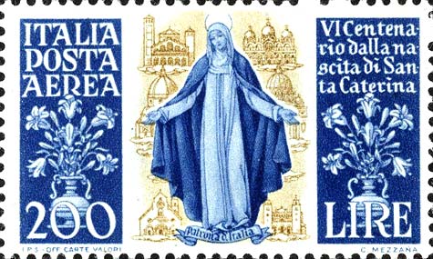 6º centenario della nascita di santa Caterina da Siena