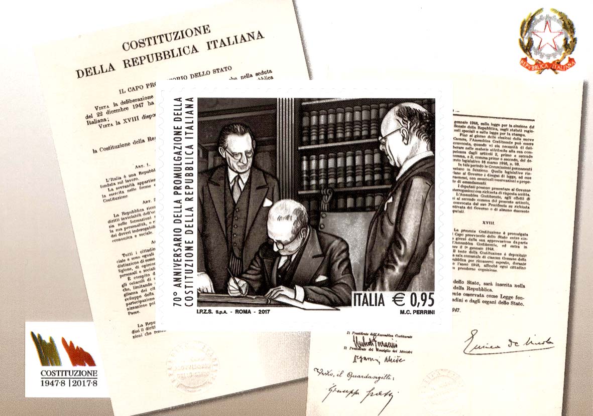 70º anniversario della costituzione italiana