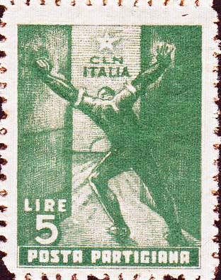 Allegoria della libertà - CLN ITALIA Posta Partigiana