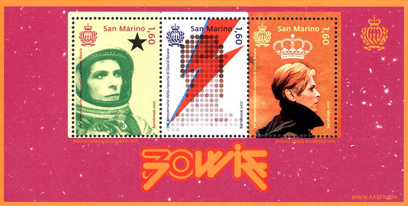 70º anniversario della nascita di David Bowie