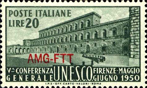 5ª conferenza generale dell´U.N.E.S.C.O. a Firenze - Palazzo Pitti a Firenze