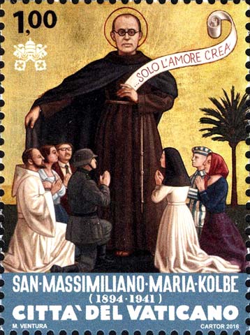 75º anniversario della morte di S.Massimiliano Maria Kolbe