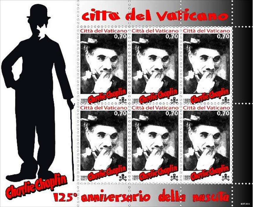 125º anniversario della nascita di Charlie Chaplin
