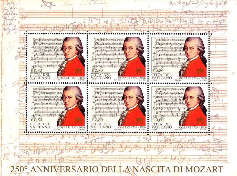 250º anniversario della nascita di W.A.Mozart