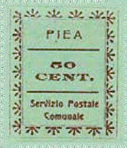 Servizio postale comunale - Piea