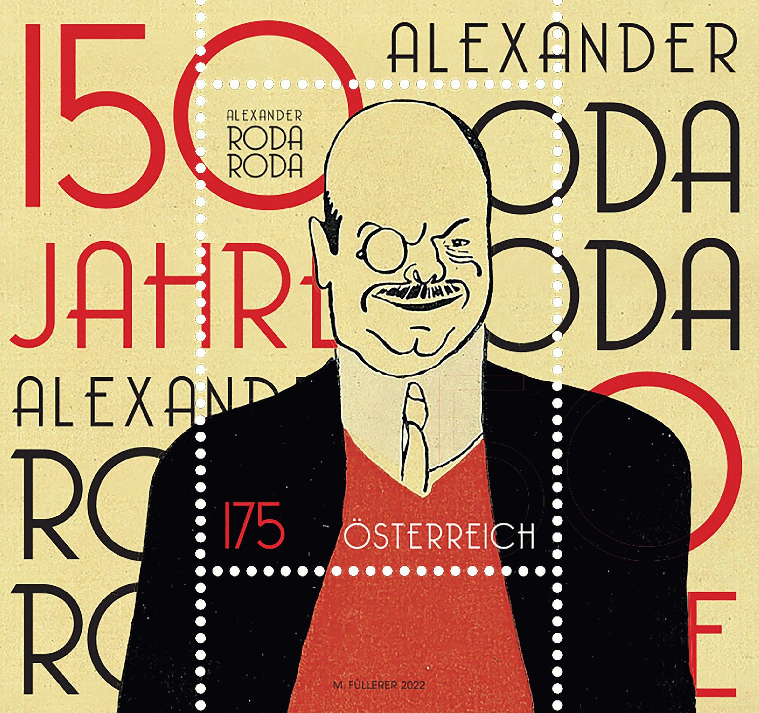 150. Geburtstag Alexander Roda Roda