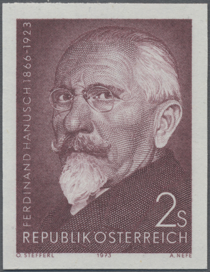 1973, 2 S, 50. Todestag von Ferdinand Hanusch, Staatssekretär, sozialdemokratischer Politiker