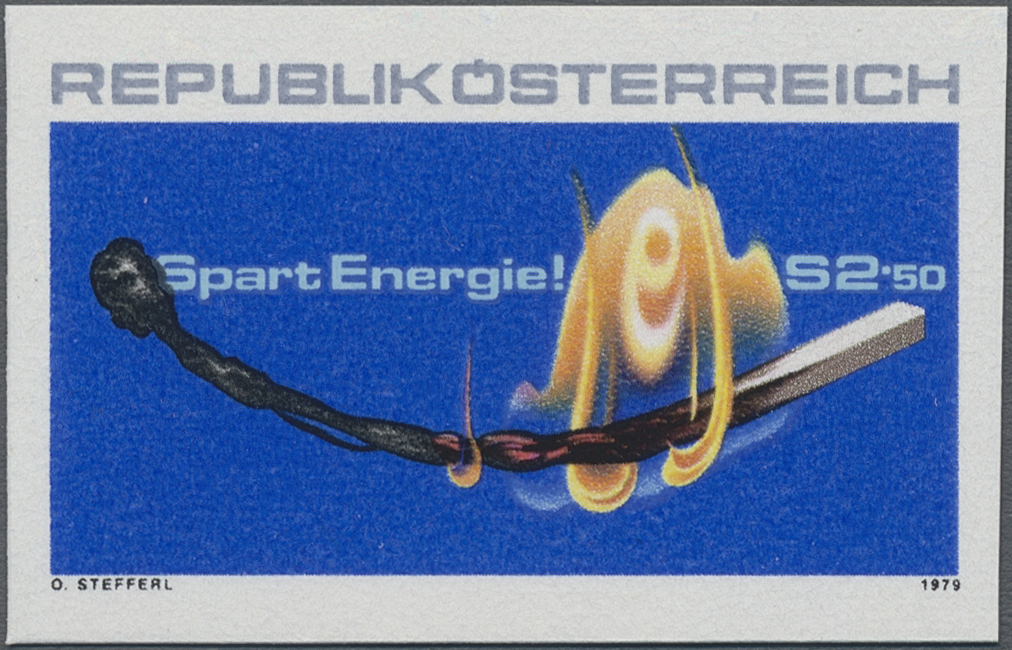 1979, 2, 50 S, Spart Energie, Motiv: Abbrennendes Streichholz