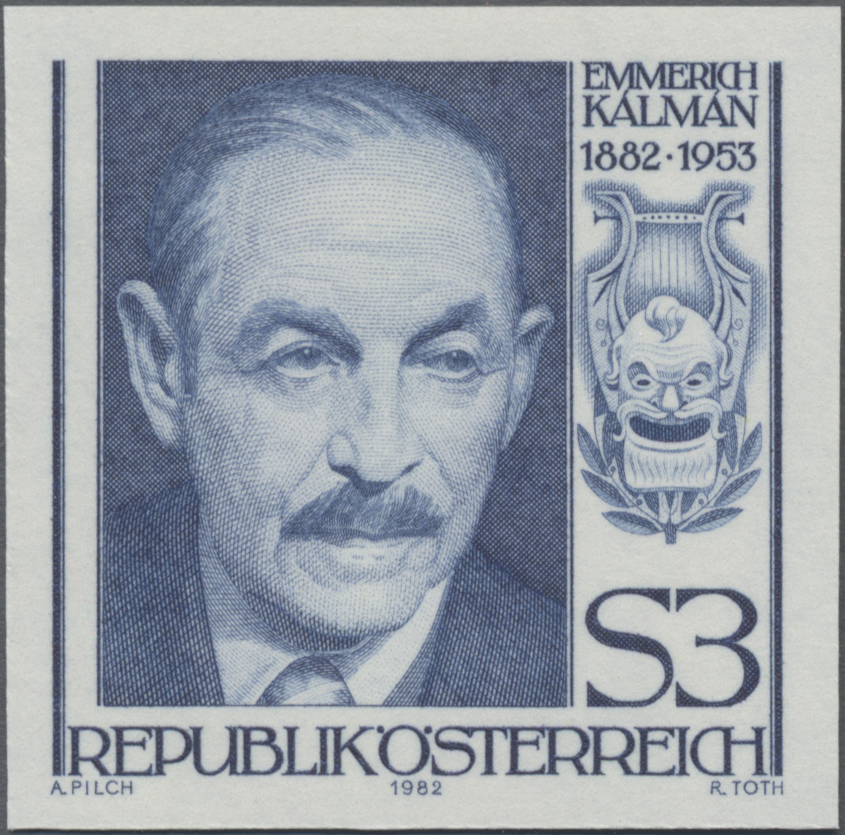 1982, 3 S, 100. Geburtstag voin Emmerich Kalmann, Komponist