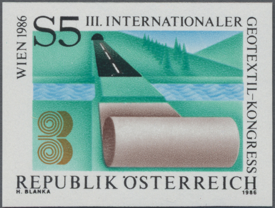 1986, 5 S, Internationaler Geotextil - Kongress