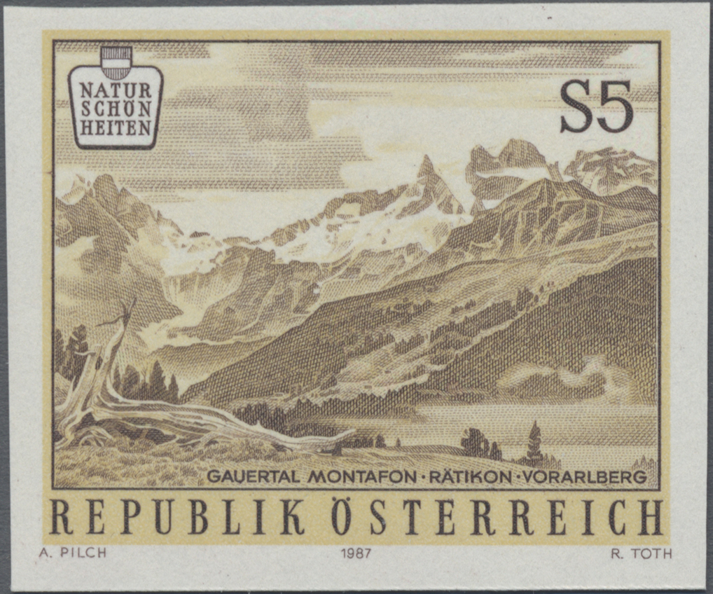 1987, 5 S, Naturschönheiten - Gauertal im Montafon