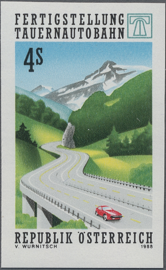 1988, 4 S, Fertigstellung der Tauernautobahn