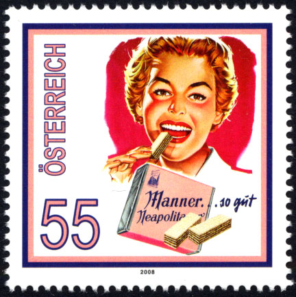 Klassische Markenzeichen Manner - Manner - Neapolitaner