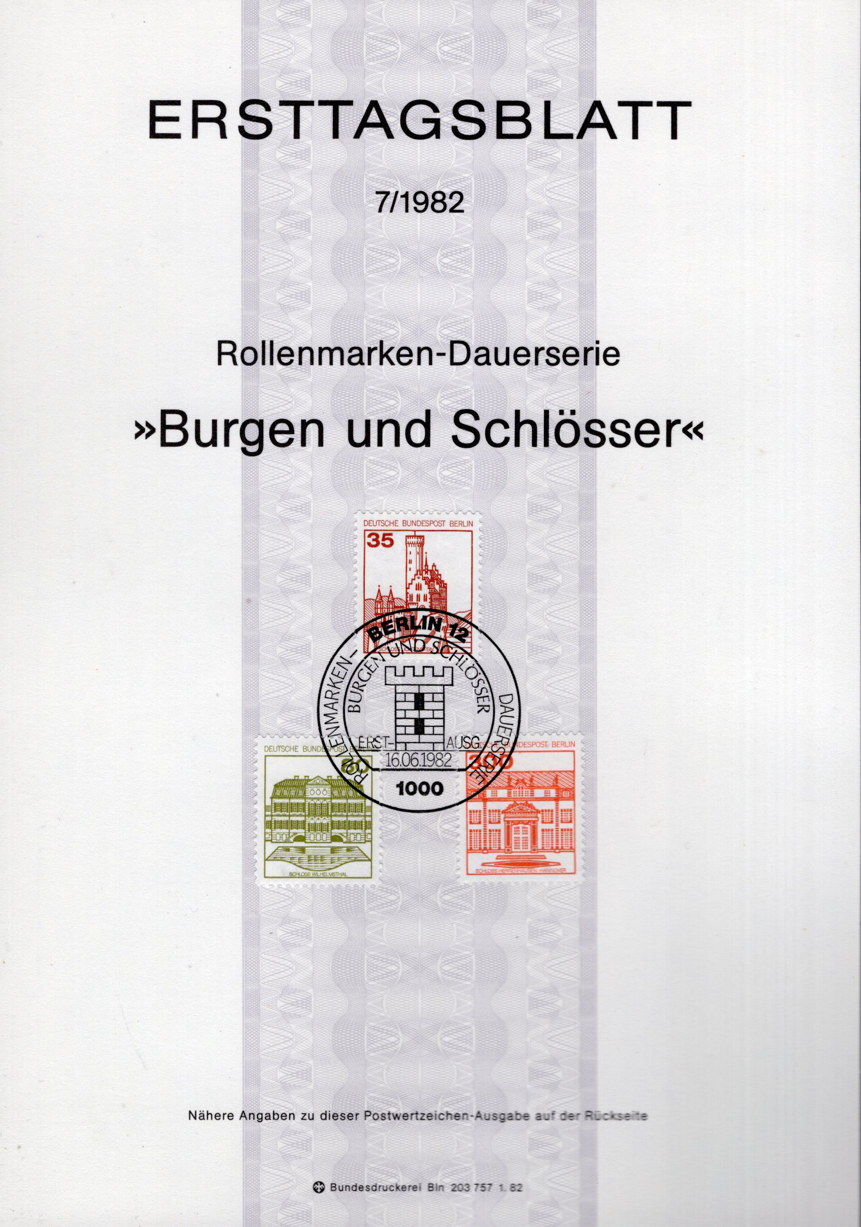 Dauerserie Burgen und Schlösser - Schloß Lichtenstein - Schloß Wilhelmsthal - Schloss Herrenhausen