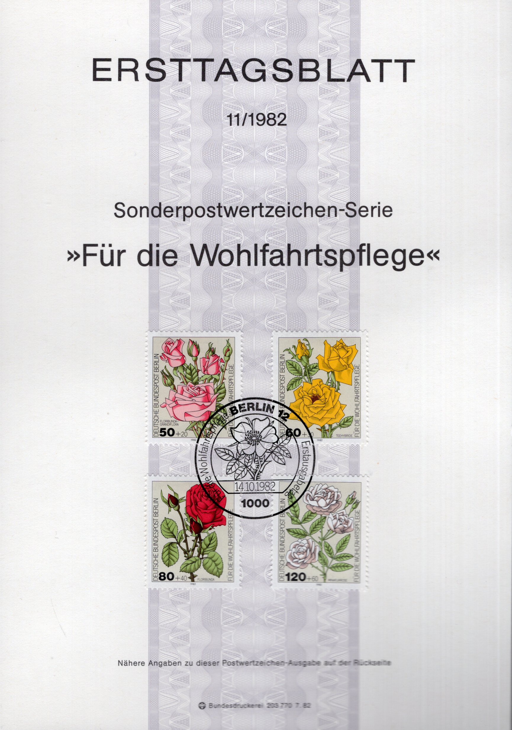 Für die Wohlfahrtspflege - Gartenrosen