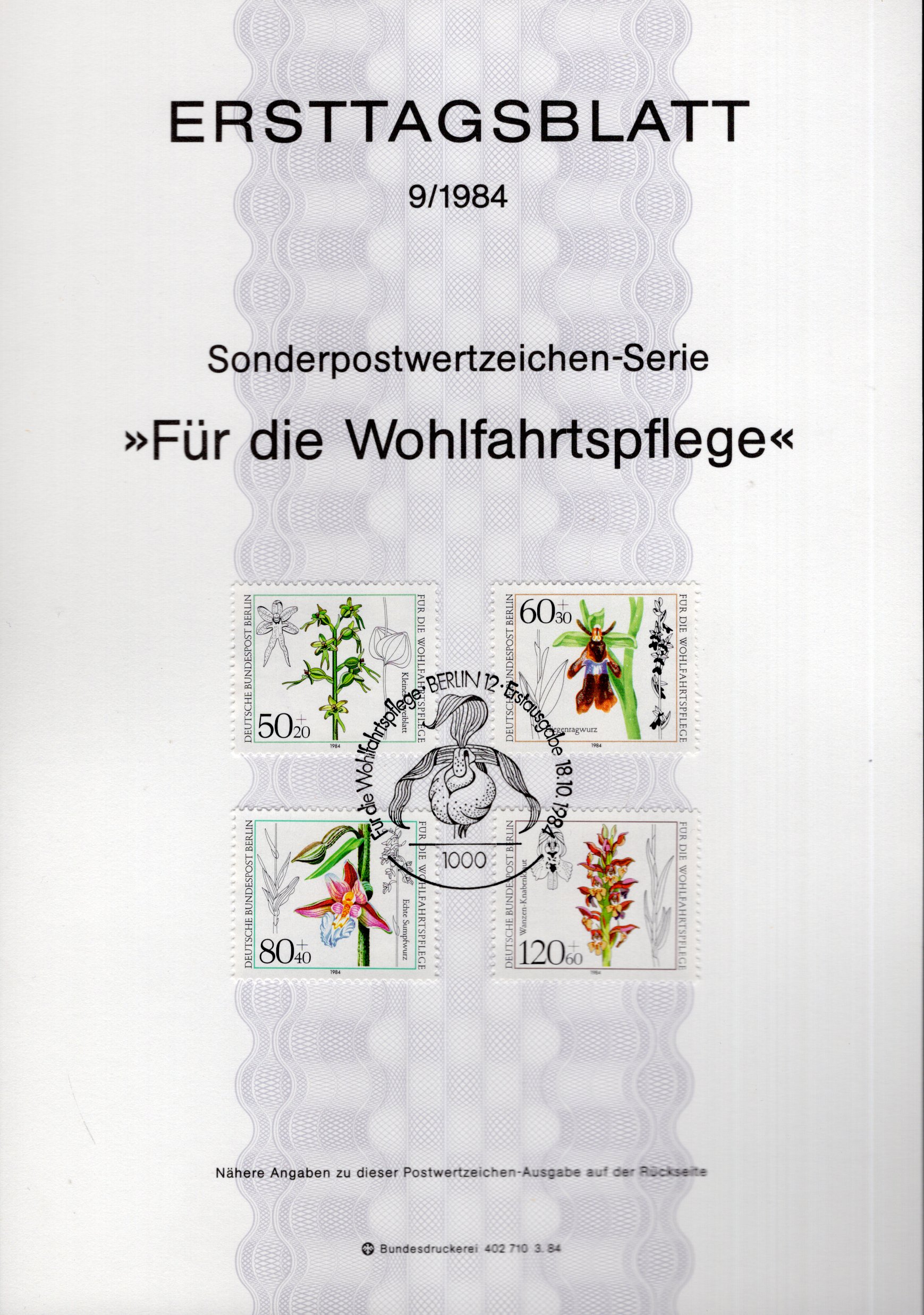 Für die Wohlfahrtspflege - Orchideen