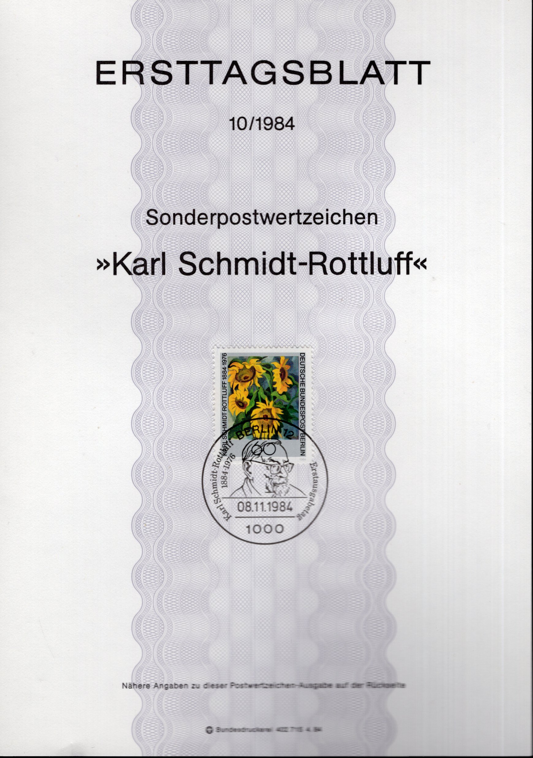 100. Geburtstag Karl Schmidt - Rottluff