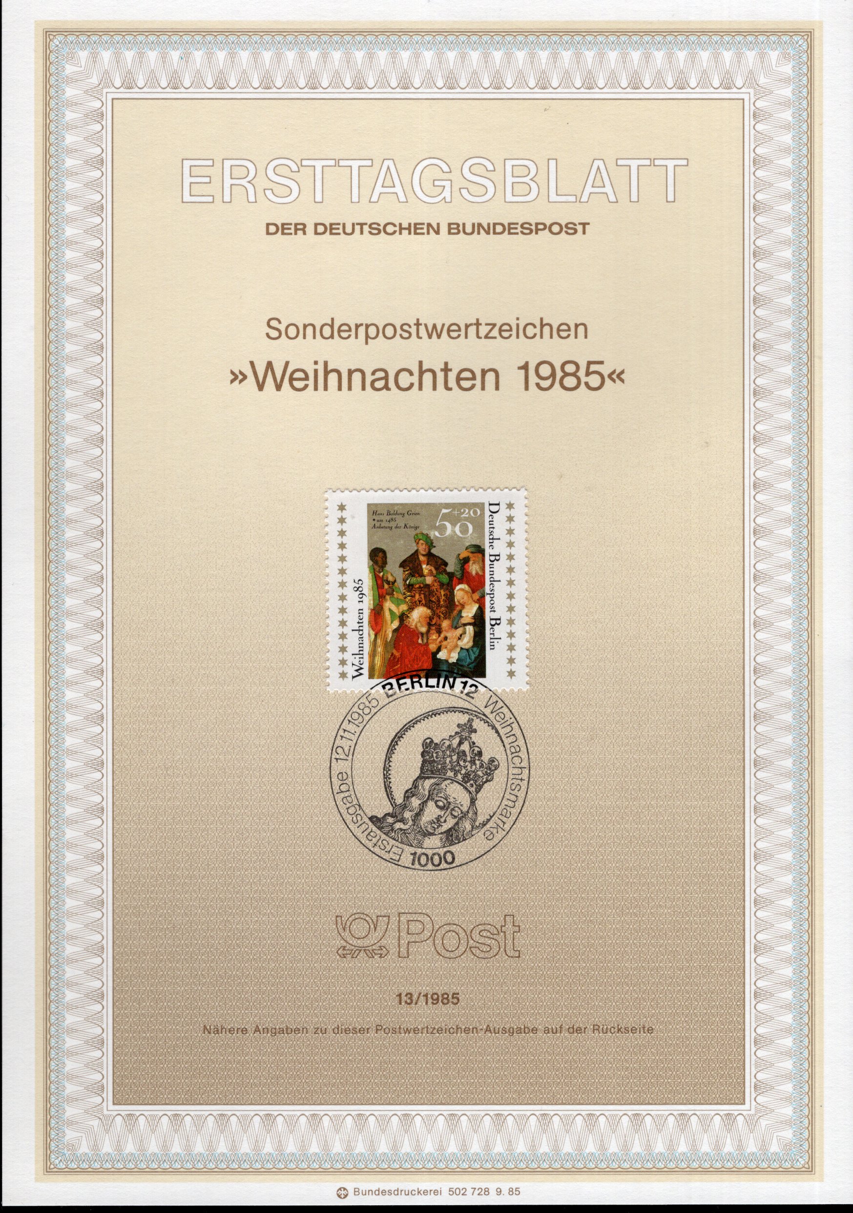 Weihnachten 1985