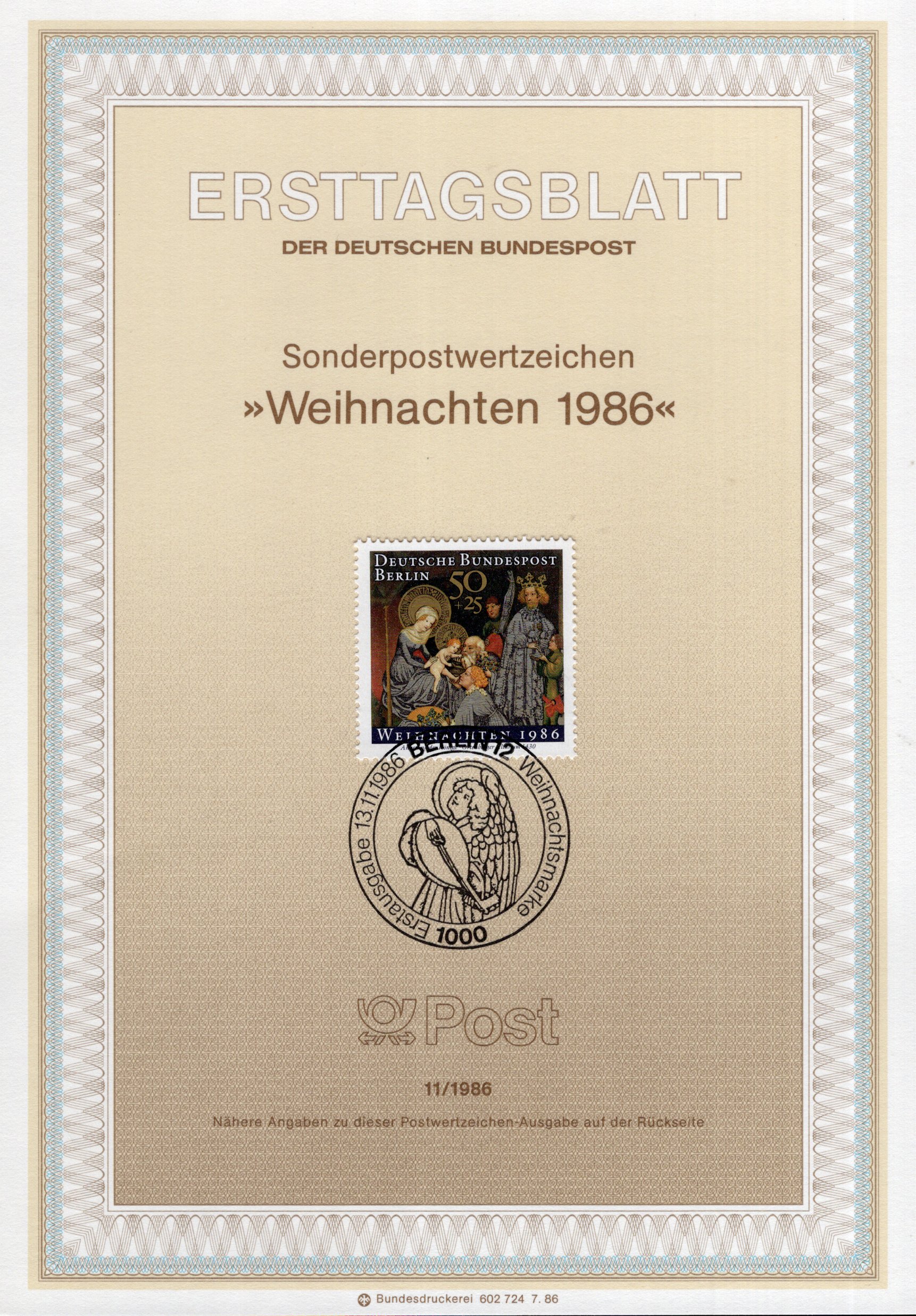 Weihnachten 1986