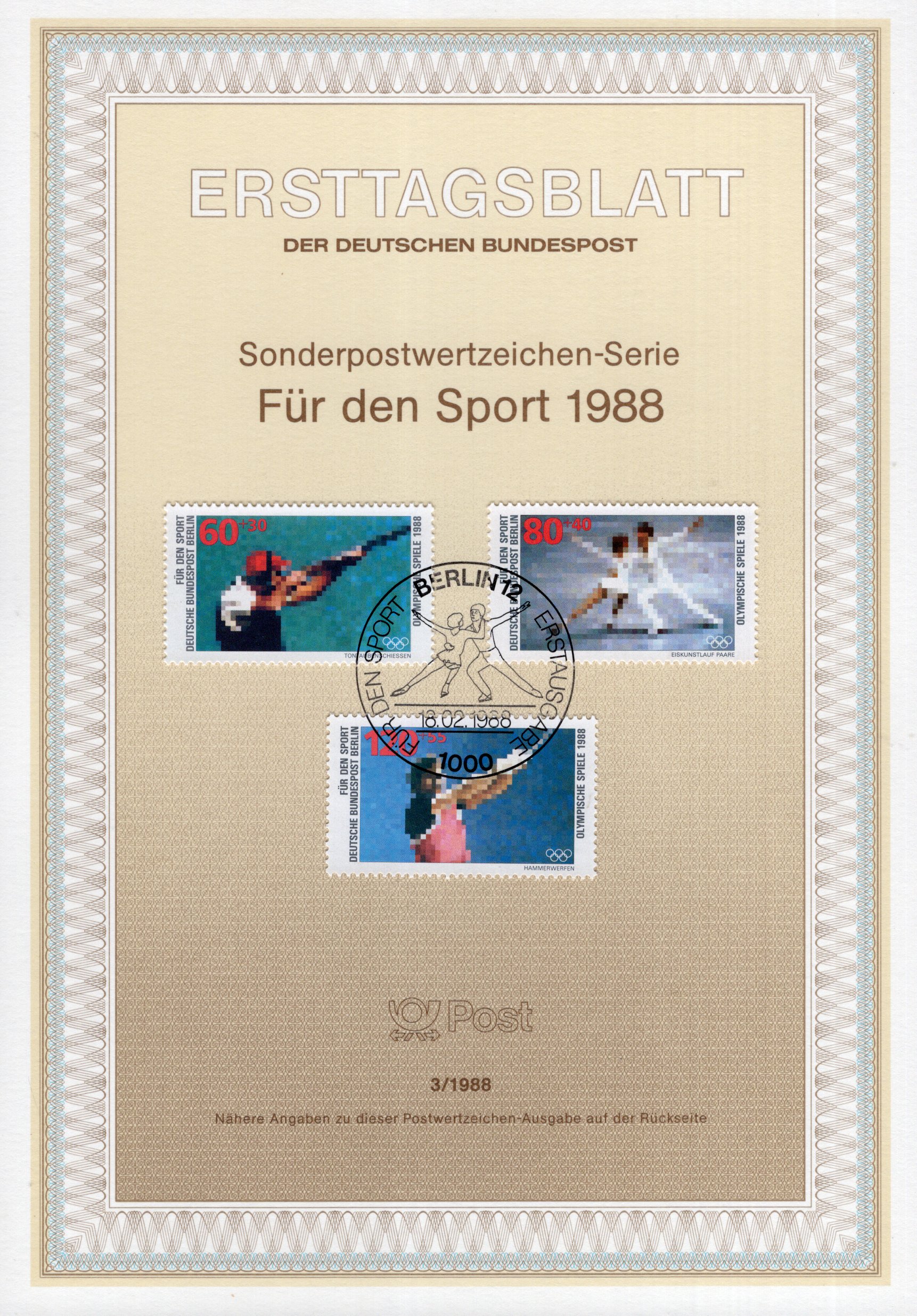 Für den Sport 1988