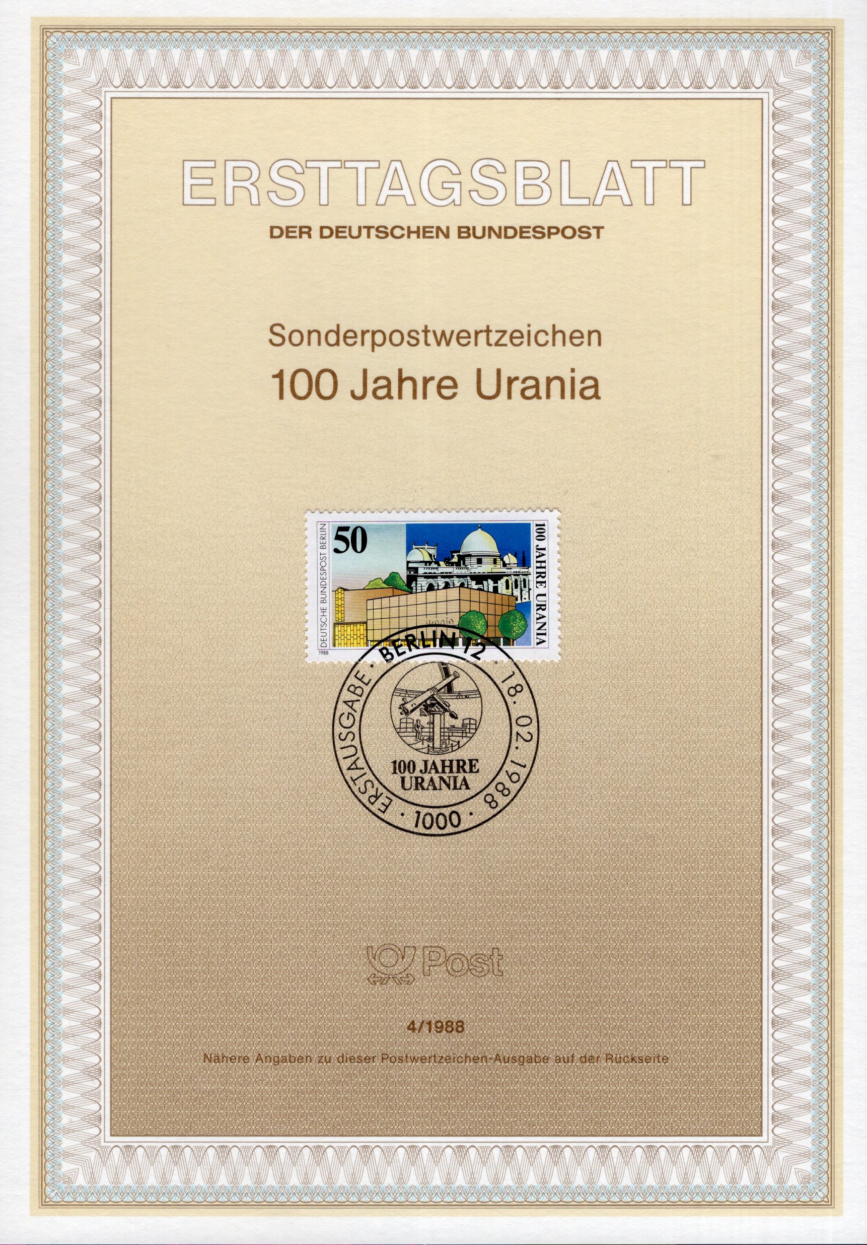 100 Jahre Urania Berlin